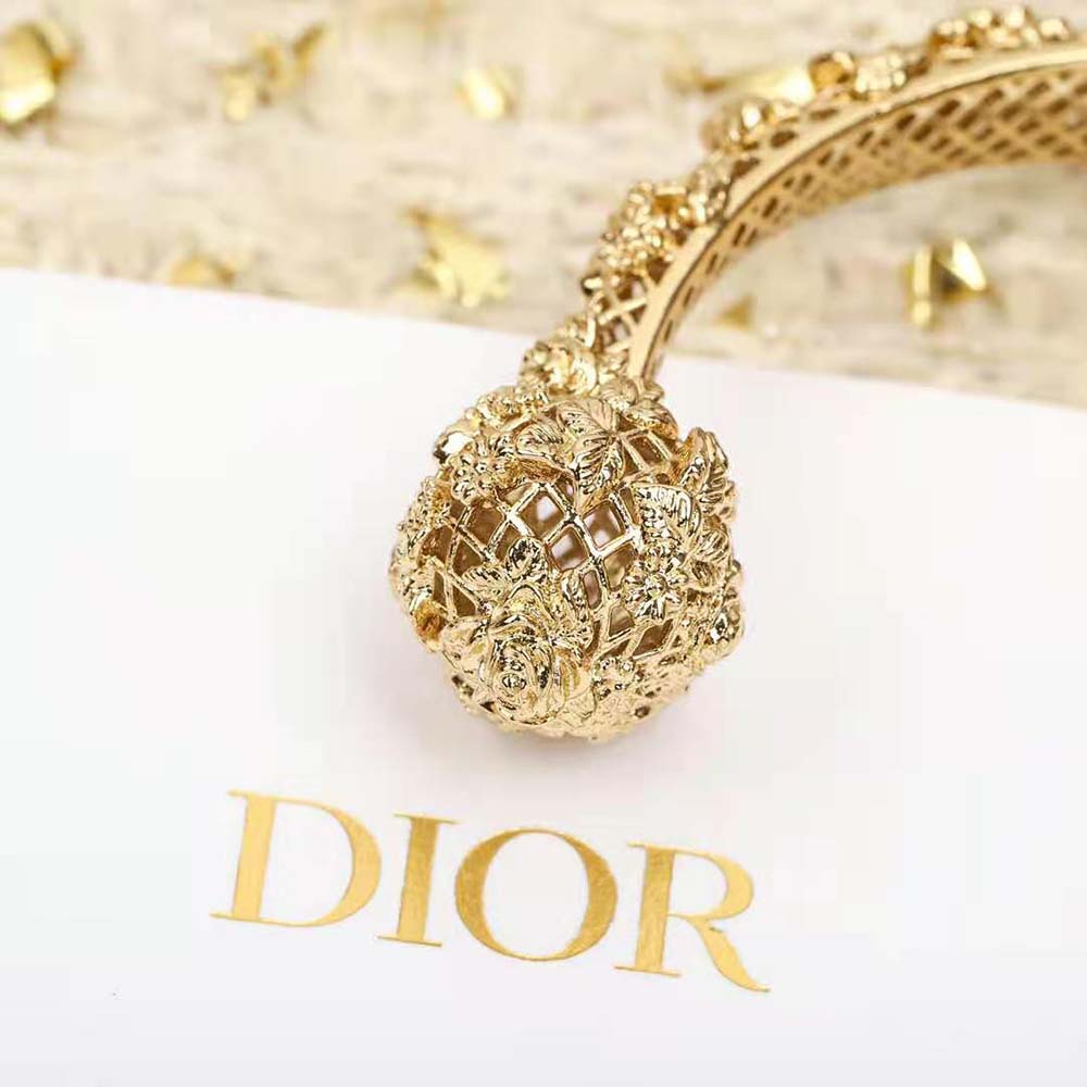 Dior Women Tribales Bangle Gold-Finish Metal - image 5