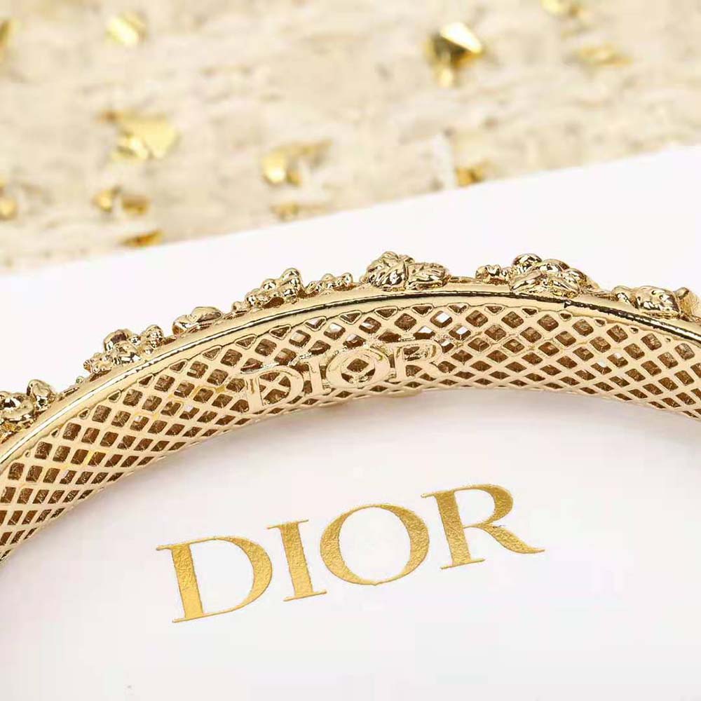 Dior Women Tribales Bangle Gold-Finish Metal - image 7