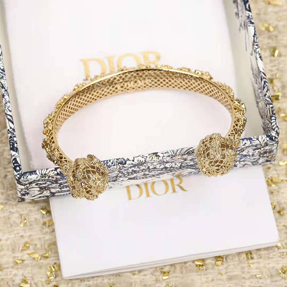 Dior Women Tribales Bangle Gold-Finish Metal - image 4