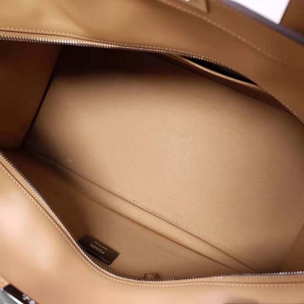 Fendi Men Peekaboo ISeeU Forty8 Brown FF Fabric Bag - image 10