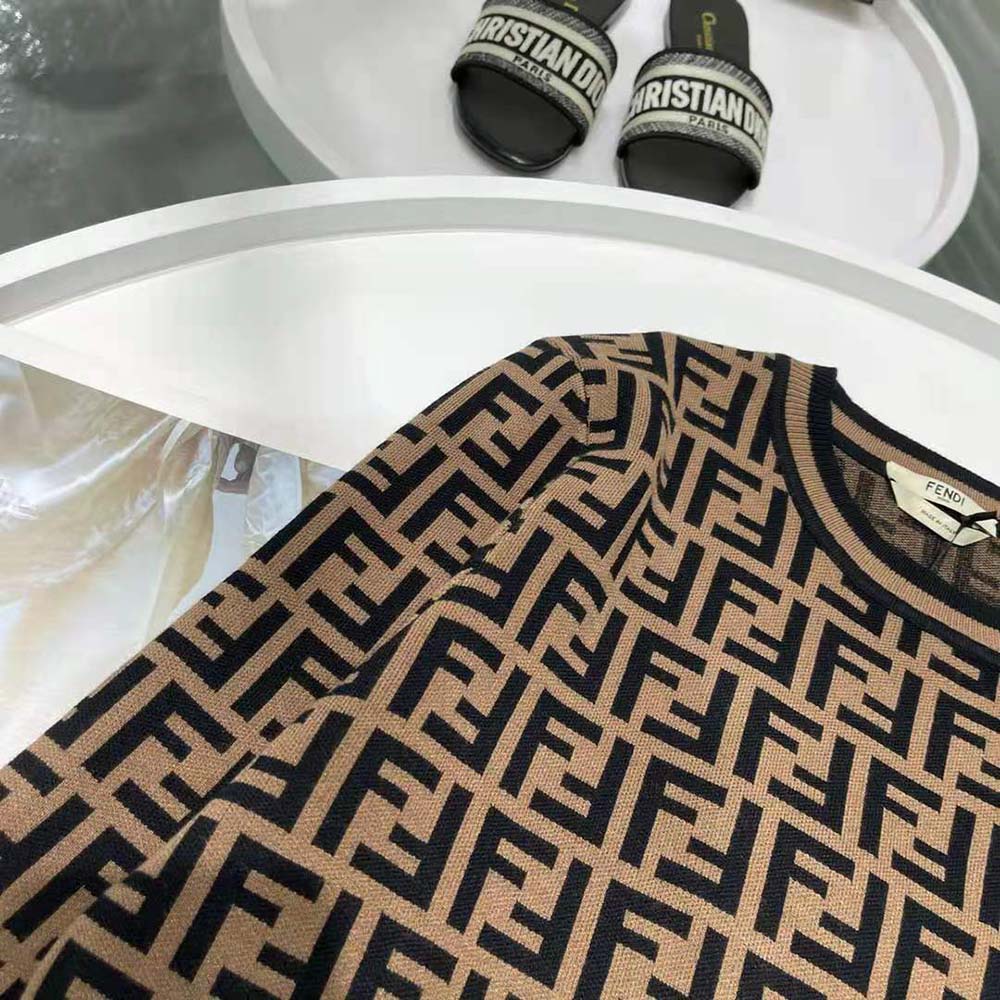 Fendi Women FF Motif Sweater - image 4