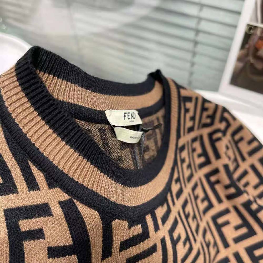 Fendi Women FF Motif Sweater - image 8