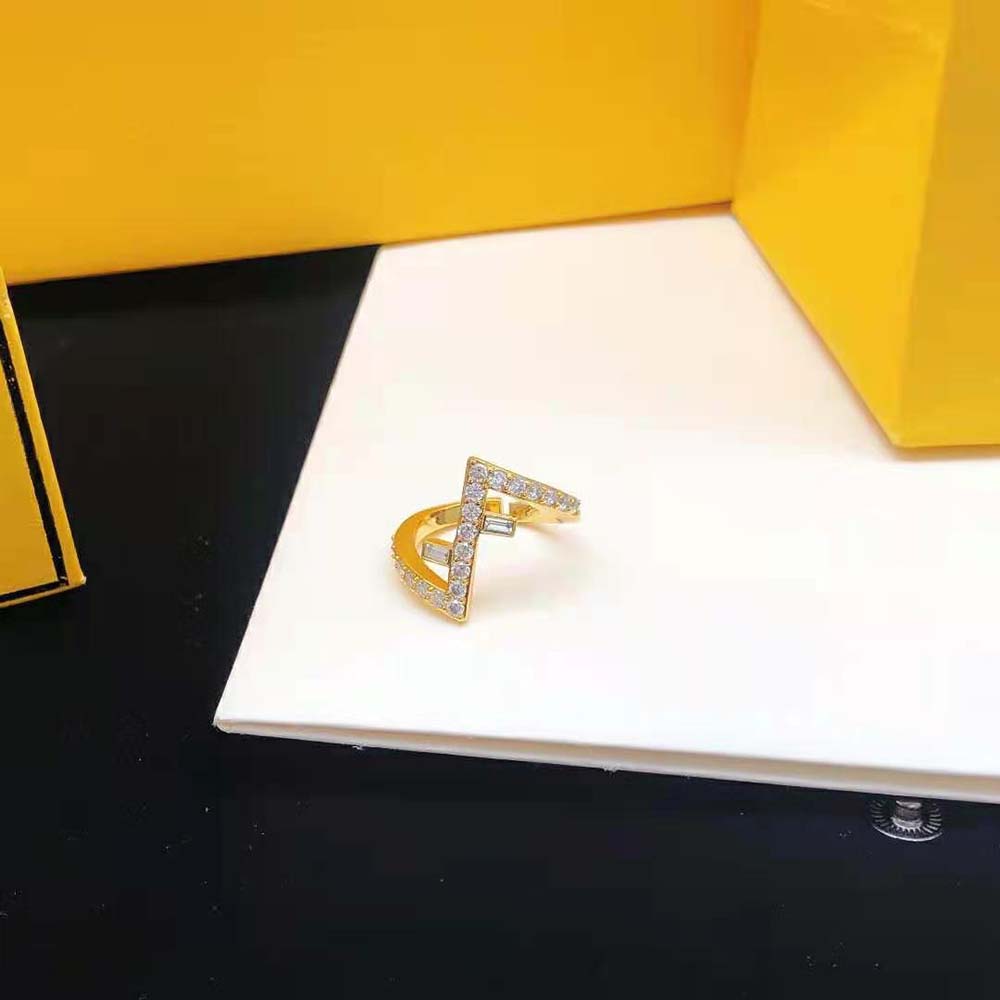 Fendi Women Fendi First Ring Gold-coloured - image 4