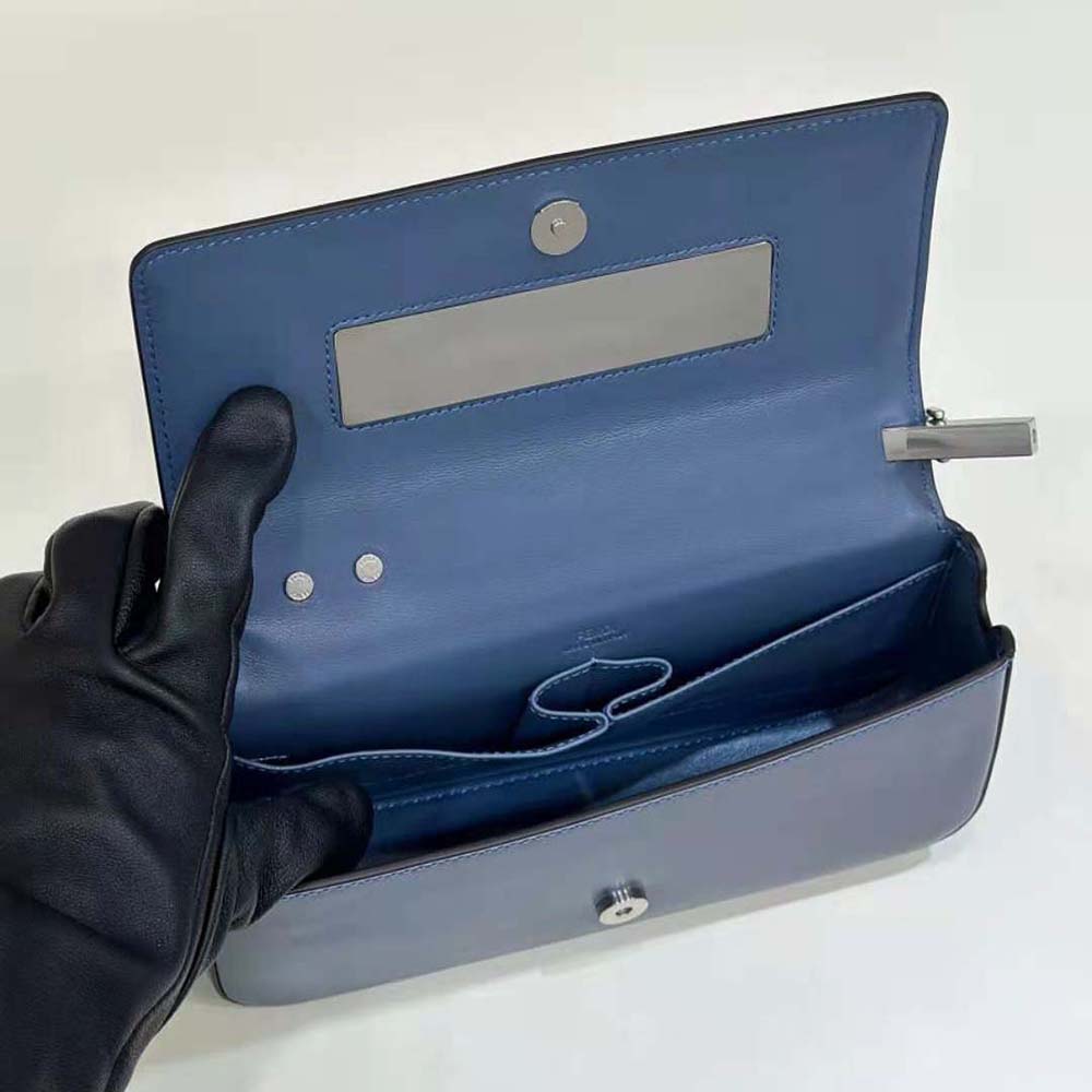 Fendi Women First Sight Blue Leather Mini Bag - image 7