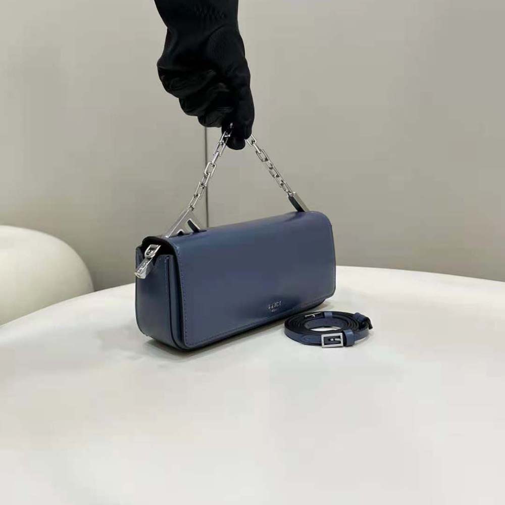 Fendi Women First Sight Blue Leather Mini Bag - image 4