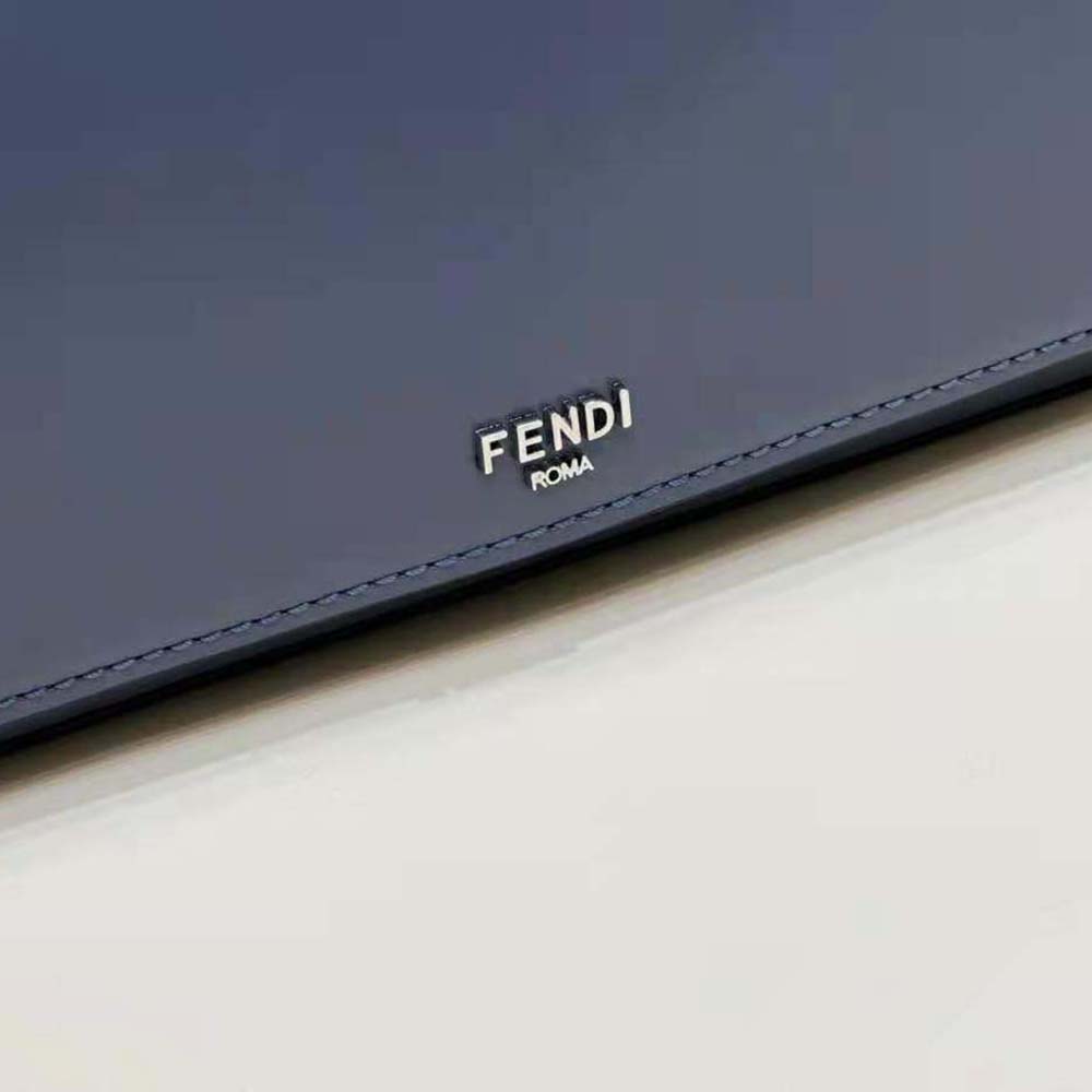 Fendi Women First Sight Blue Leather Mini Bag - image 10