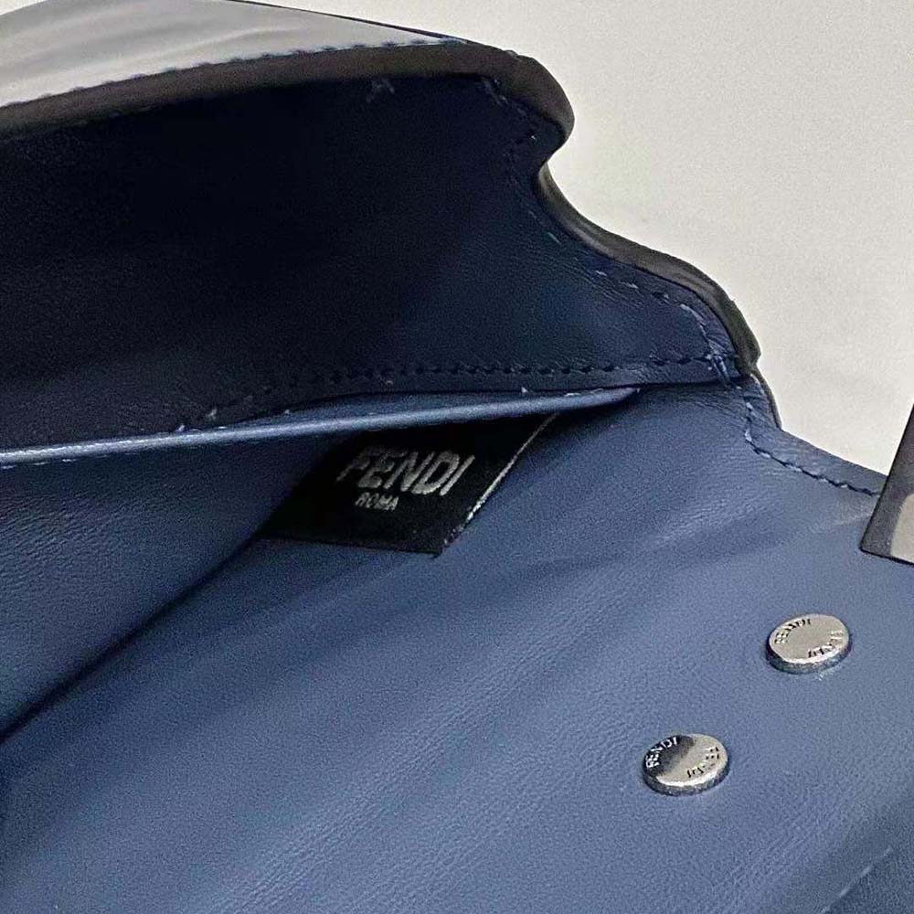 Fendi Women First Sight Blue Leather Mini Bag - image 9