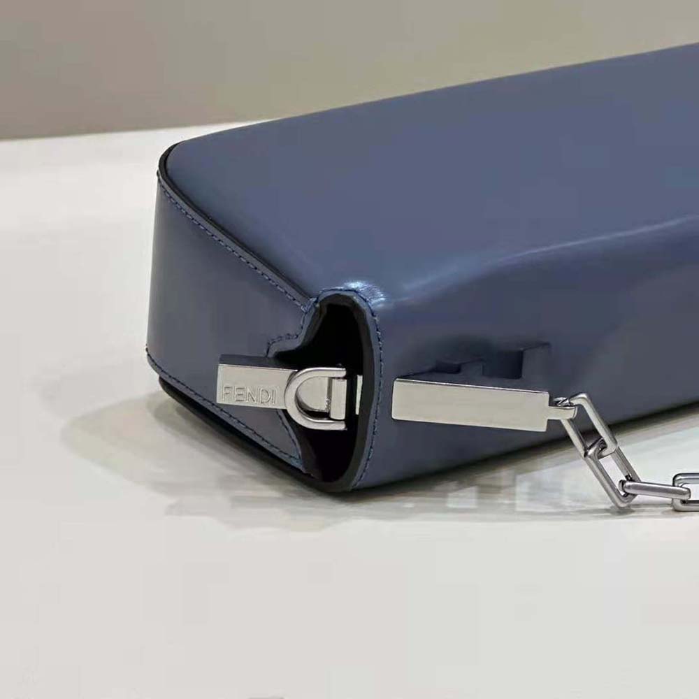 Fendi Women First Sight Blue Leather Mini Bag - image 8