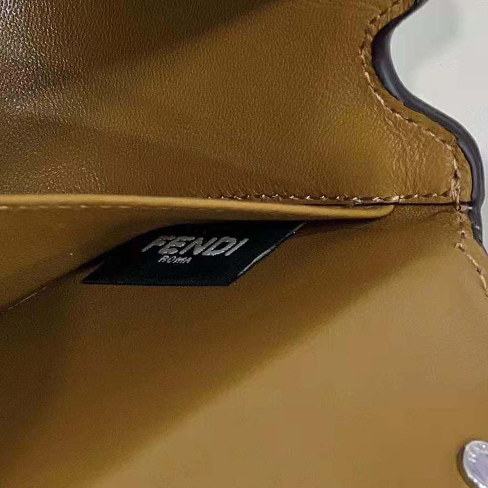 Fendi Women First Sight Brown Leather Mini Bag - image 10
