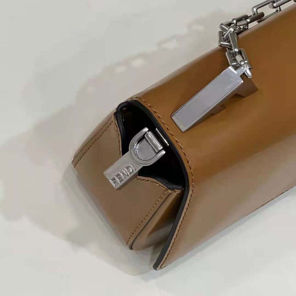 Fendi Women First Sight Brown Leather Mini Bag - image 6