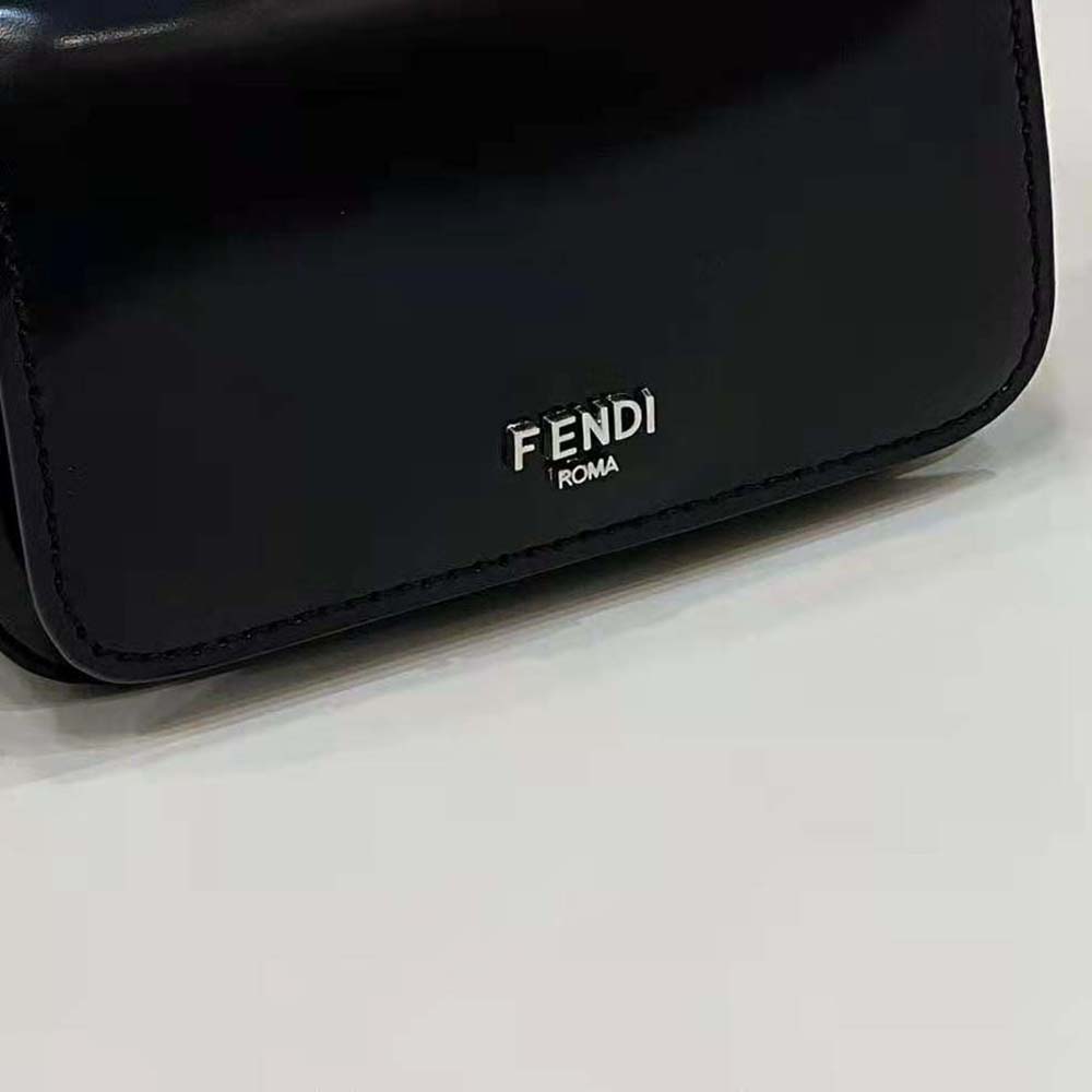 Fendi Women Nano Bag F Black Leather Mini-Bag - image 9