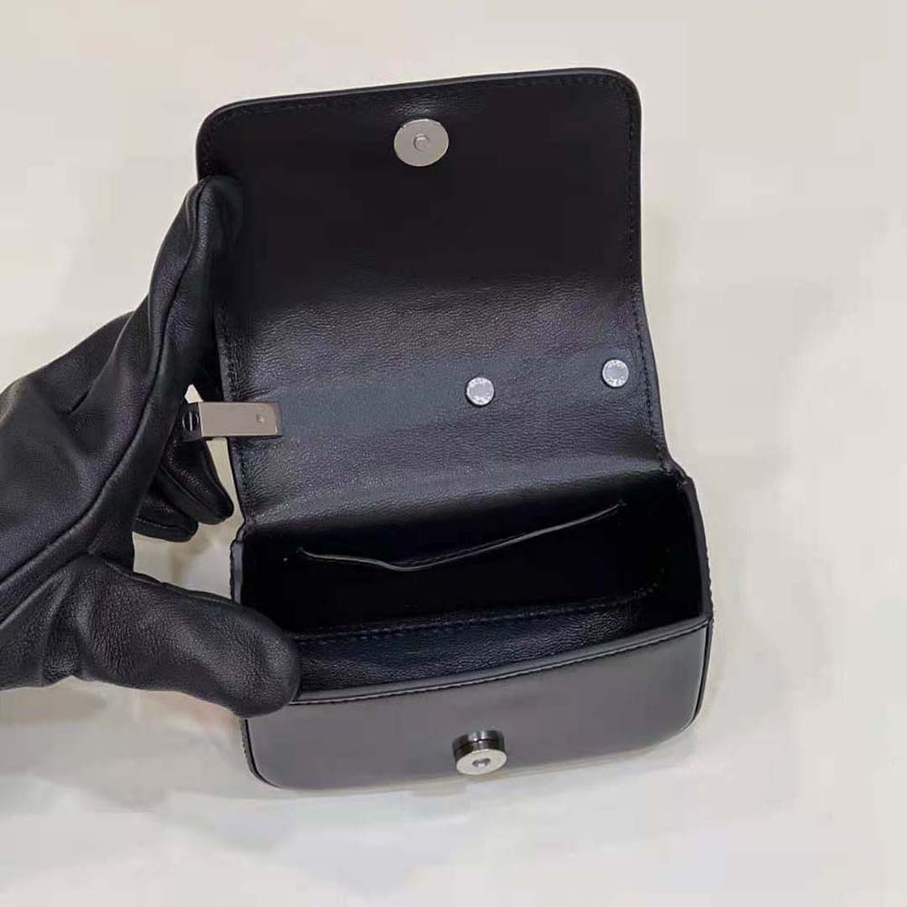 Fendi Women Nano Bag F Black Leather Mini-Bag - image 6
