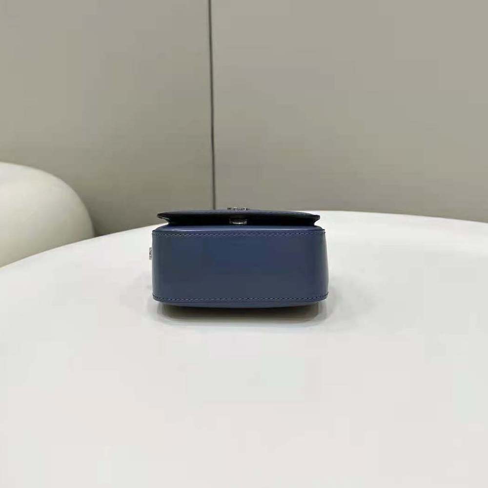 Fendi Women Nano Bag F Blue Leather Mini-Bag - image 5