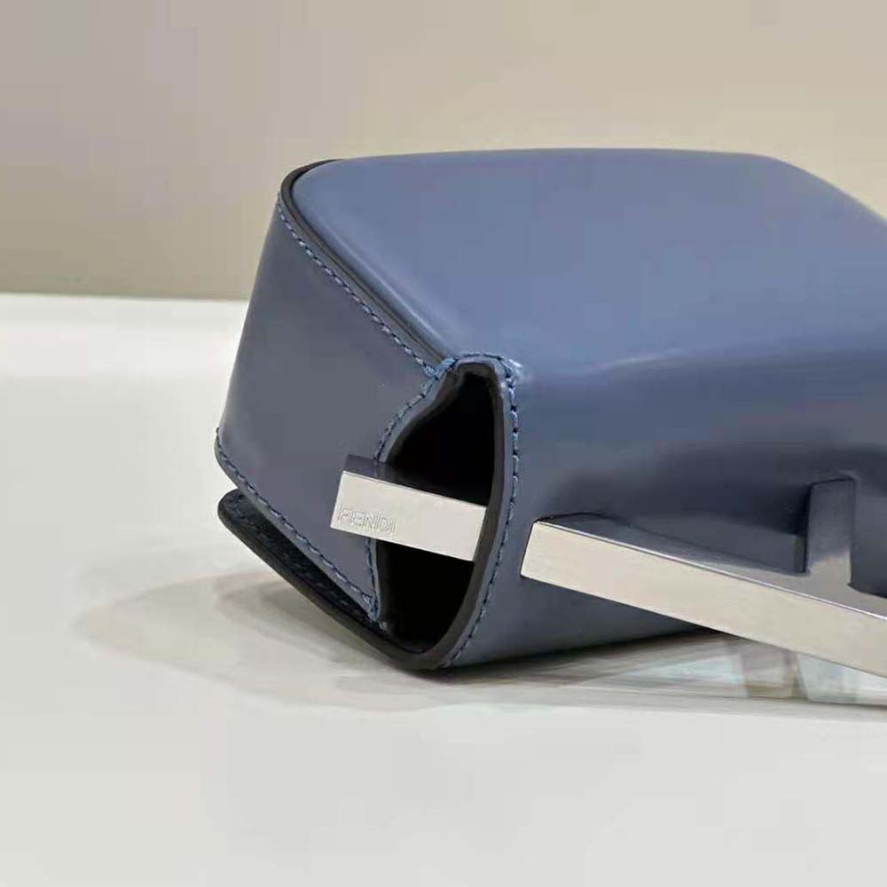 Fendi Women Nano Bag F Blue Leather Mini-Bag - image 8