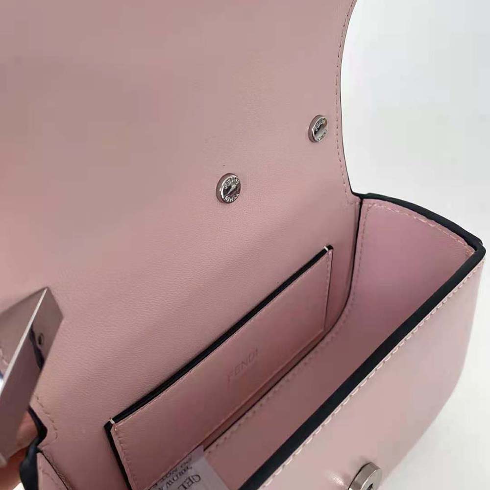 Fendi Women Nano Bag F Pink Leather Mini-Bag - image 7