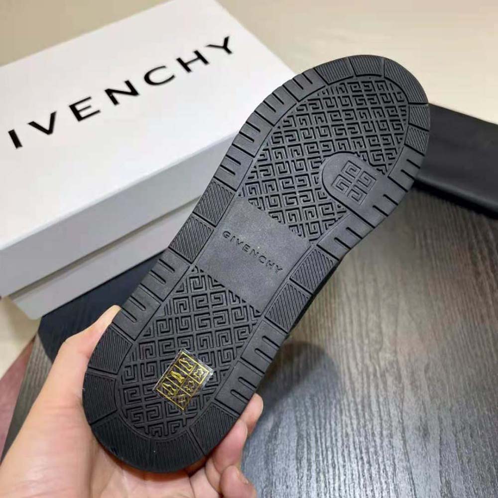 Givenchy Men G4 Sneakers in Leather-Black - image 10