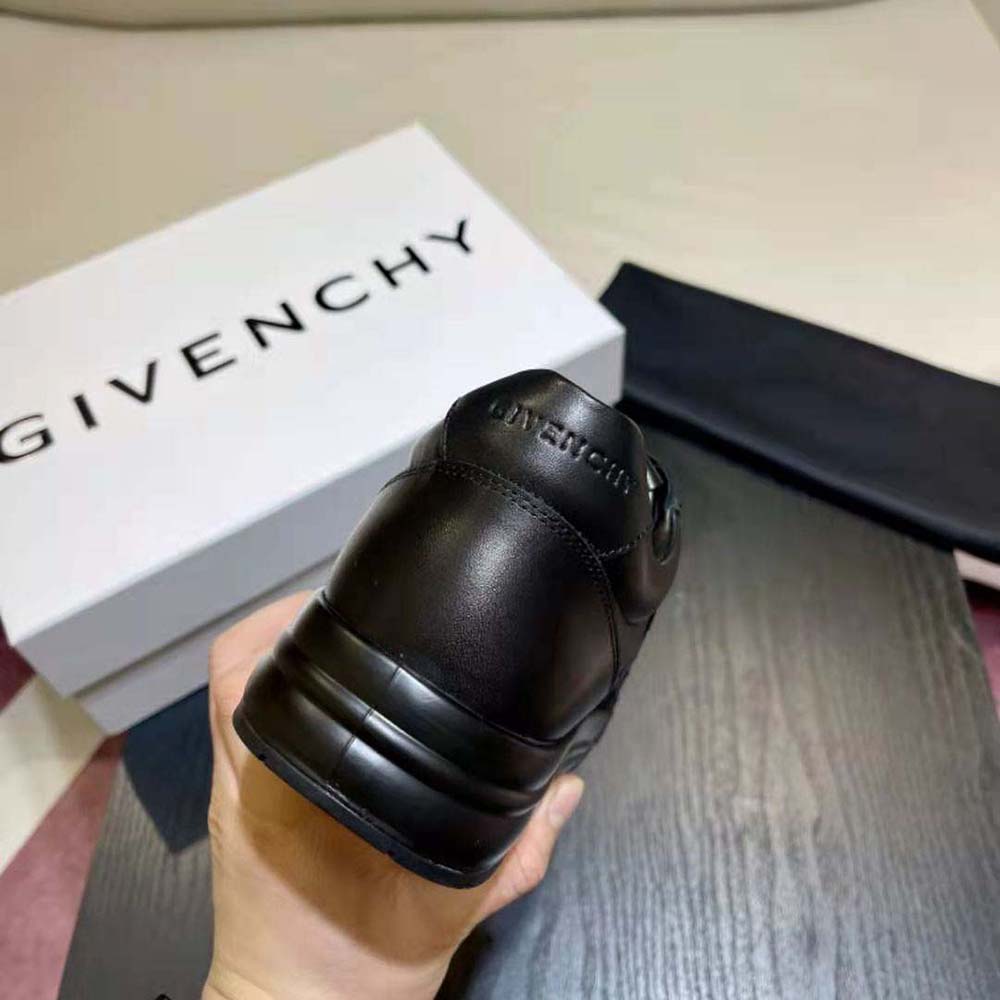Givenchy Men G4 Sneakers in Leather-Black - image 9