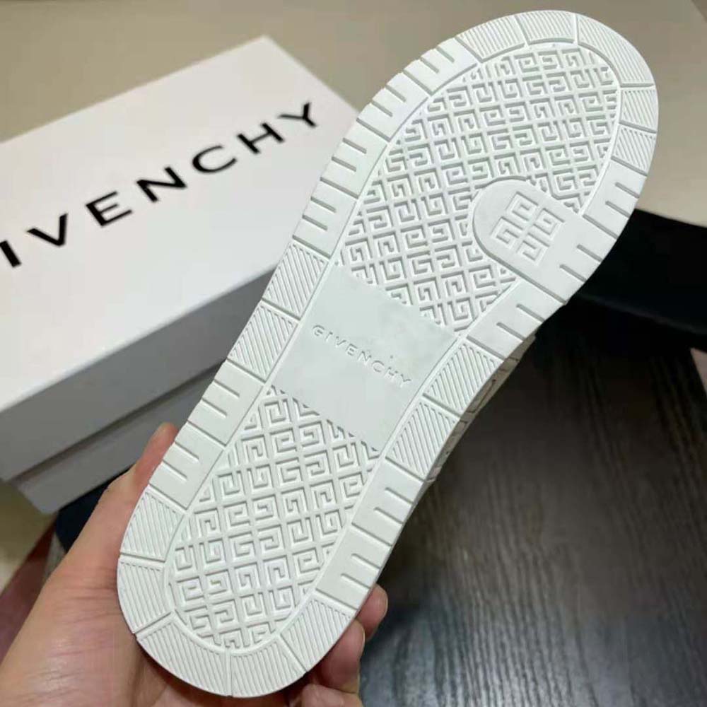 Givenchy Men G4 Sneakers in Leather-White - image 10