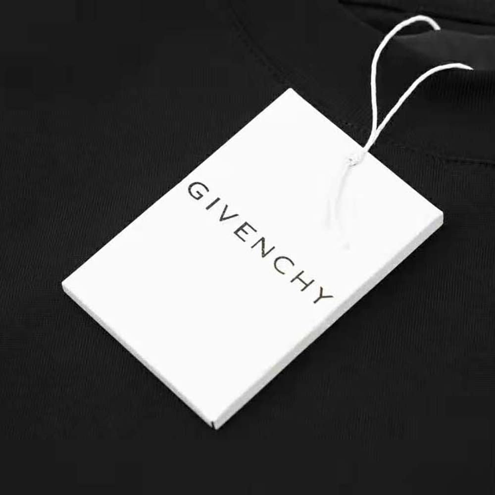 Givenchy Men 4G Givenchy Slim Fit T-shirt-Black/red - image 9