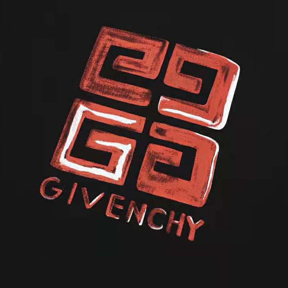Givenchy Men 4G Givenchy Slim Fit T-shirt-Black/red - image 6