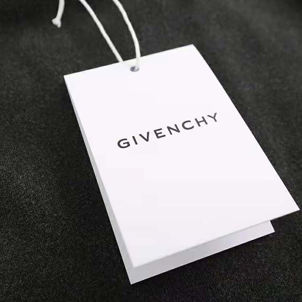 Givenchy Men Oversized T-shirt in Embroidered Jersey-Gray - image 10
