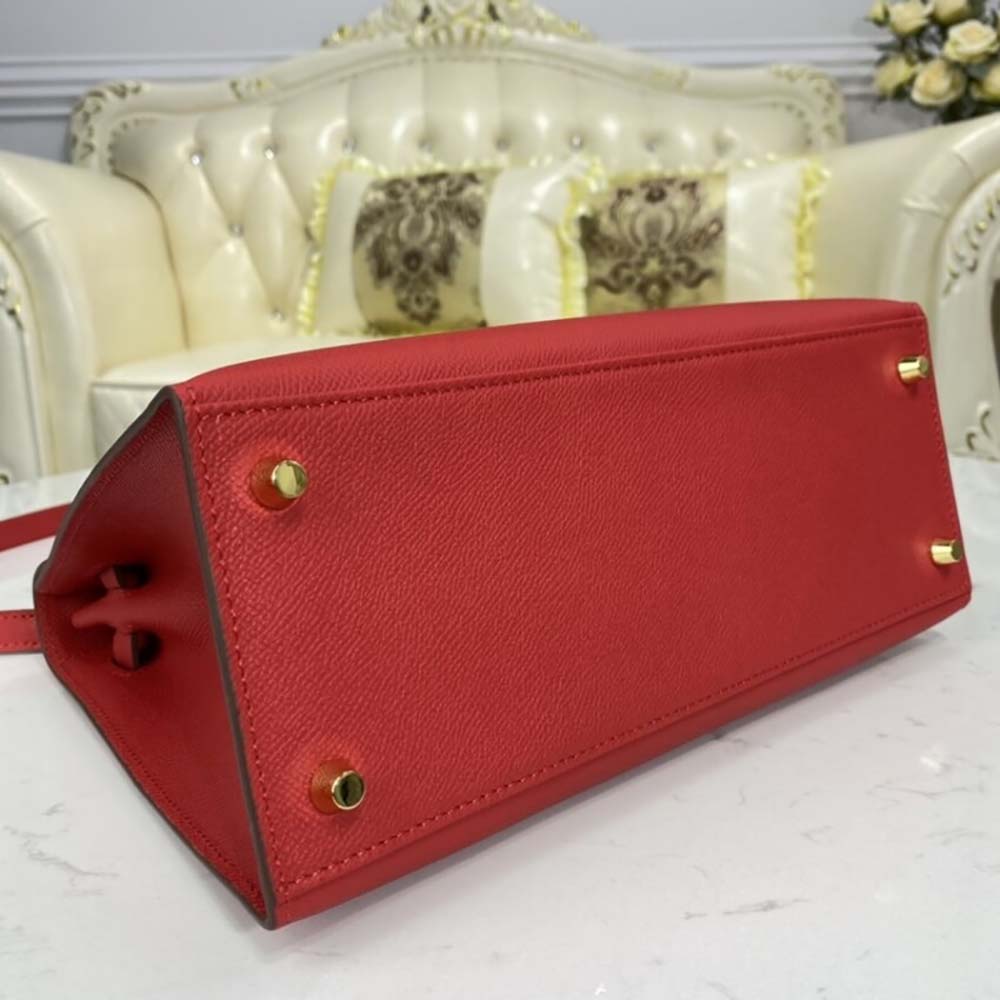 Hermes Women Kelly Bag 28 Epsom Leather-Red - image 7