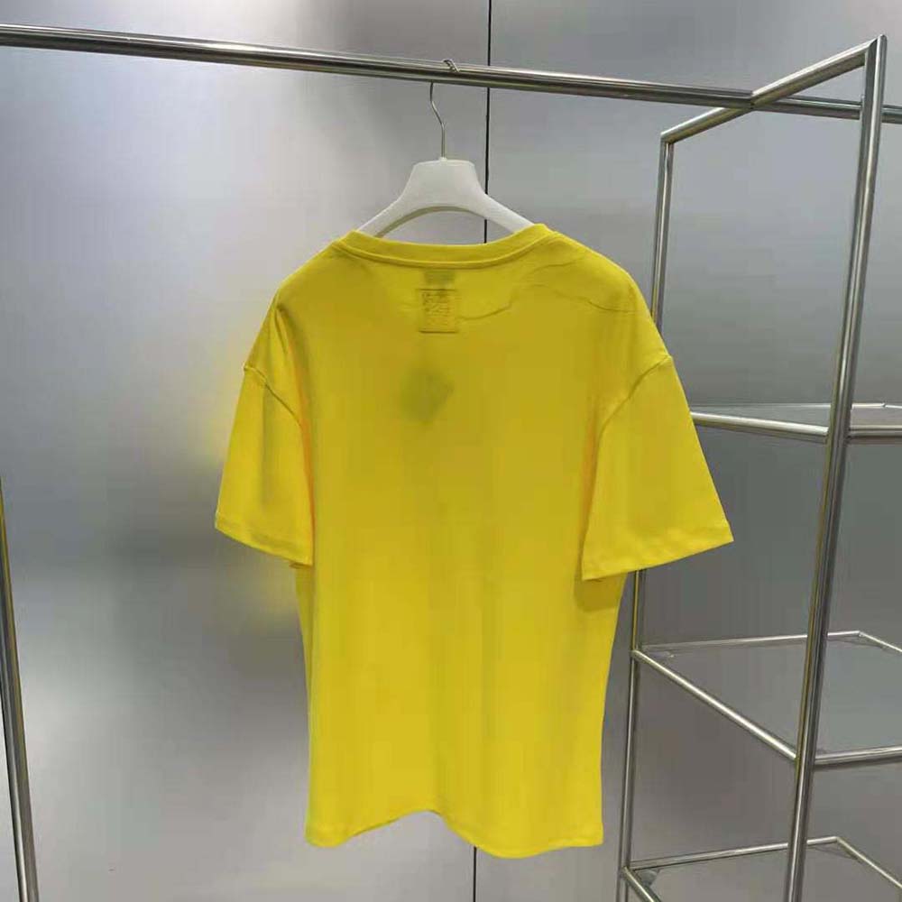 Loewe Men Objects T-shirt in Cotton-Yellow - image 4
