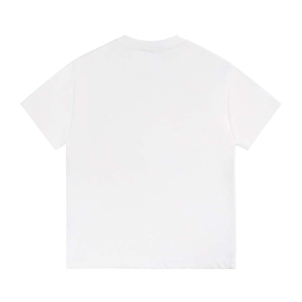 Side angle showing fit and texture of Loewe Men Heen LOEWE T-shirt