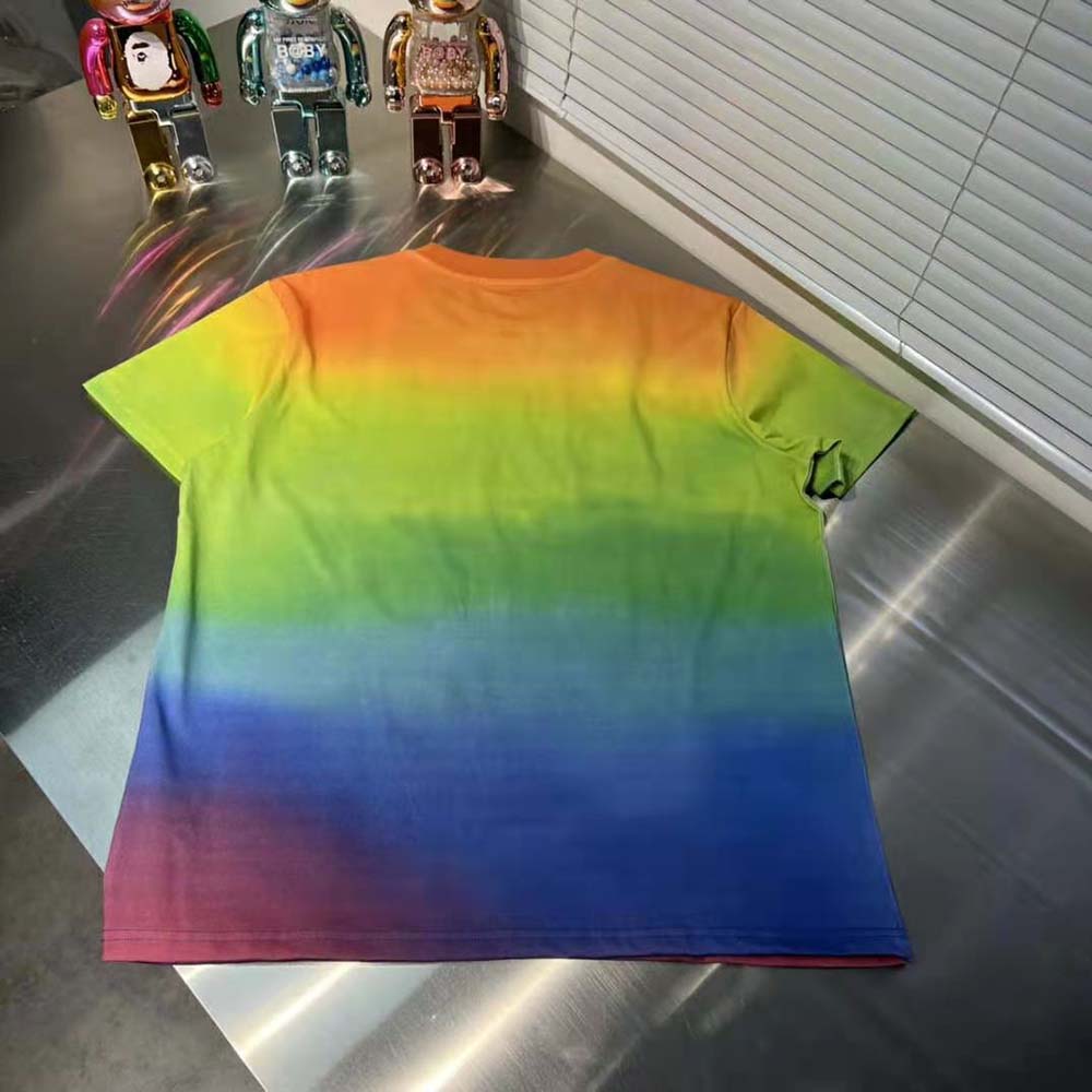 Loewe Women Rainbow Anagram T-shirt in Cotton - image 4