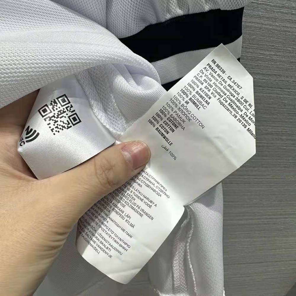 Miu Miu Women Piqué Top with Jacquard Logo - image 10