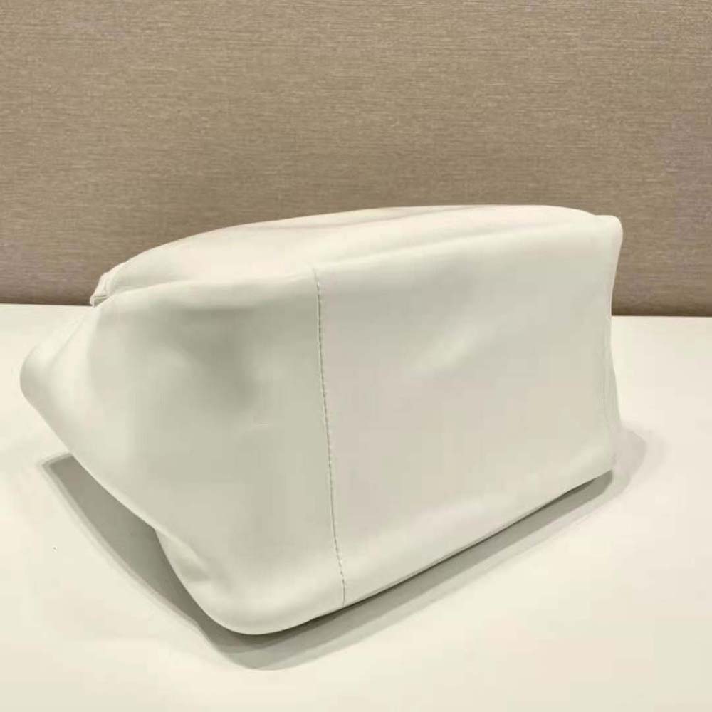 Prada Women Medium Padded Prada Soft Nappa Leather Bag-White - image 7