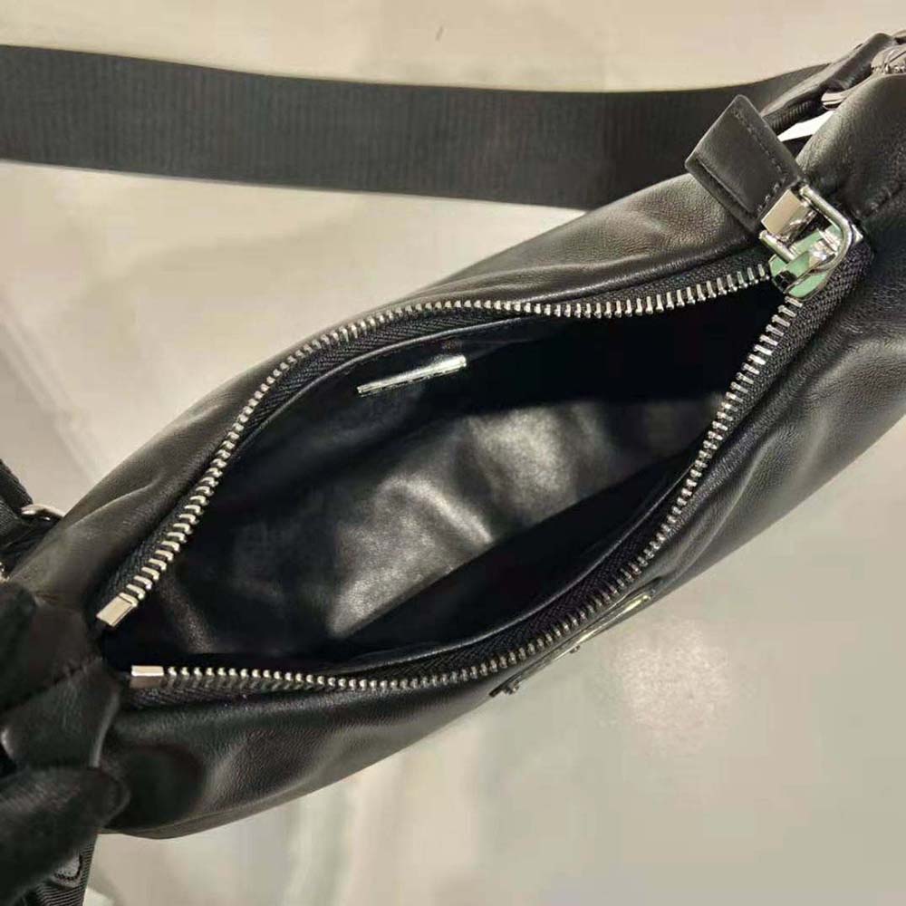 Prada Women Padded Nappa-Leather Prada Re-Edition 2005 Shoulder Bag-Black - image 7