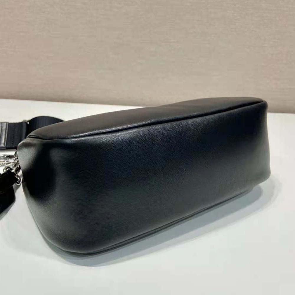 Prada Women Padded Nappa-Leather Prada Re-Edition 2005 Shoulder Bag-Black - image 6
