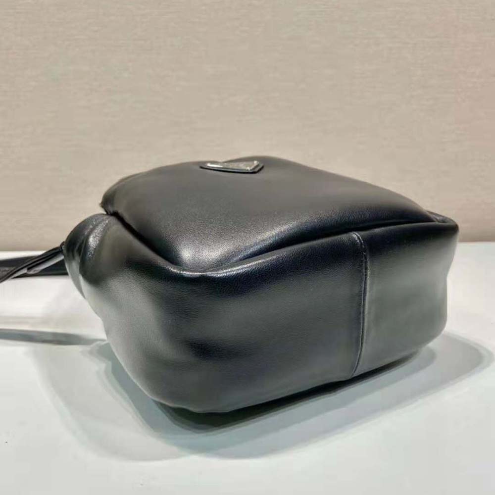 Prada Women Small Padded Prada Soft Nappa-Leather Bag-Black - image 7