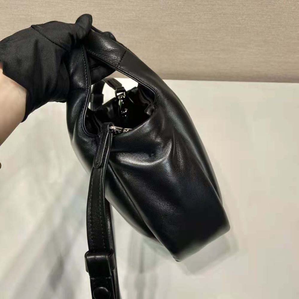 Prada Women Small Padded Prada Soft Nappa-Leather Bag-Black - image 6