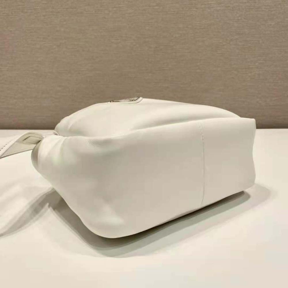 Prada Women Small Padded Prada Soft Nappa-Leather Bag-White - image 6