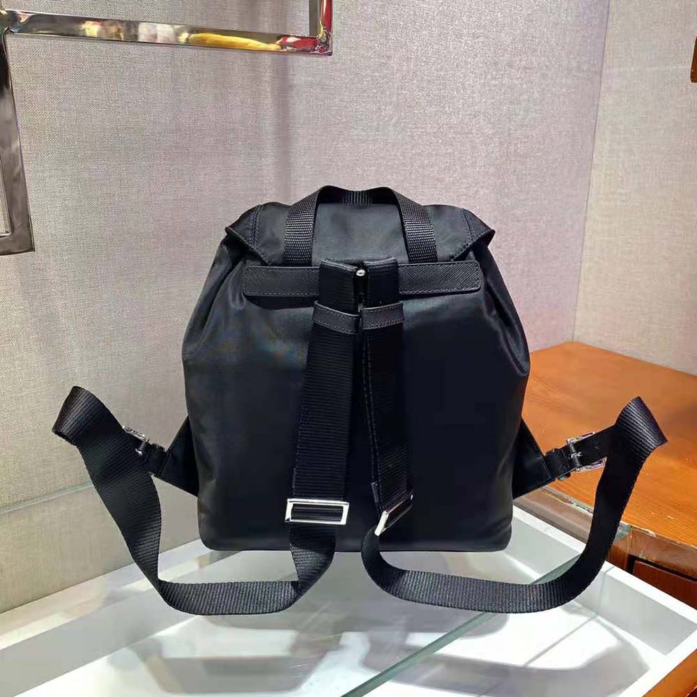 Prada Women Small Re-Nylon Backpack-Black - image 5