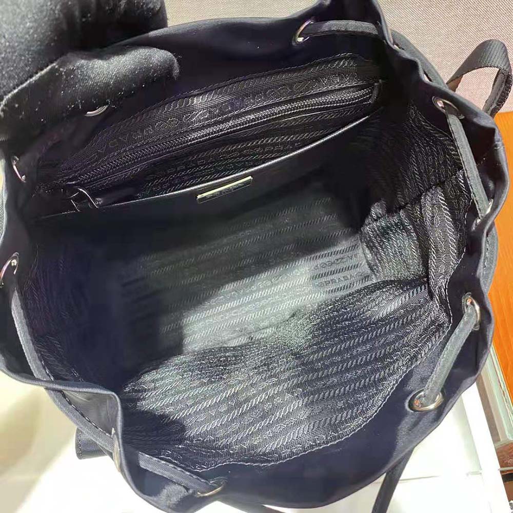 Prada Women Small Re-Nylon Backpack-Black - image 9