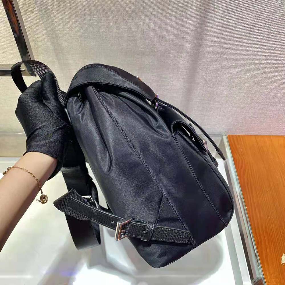 Prada Women Small Re-Nylon Backpack-Black - image 6