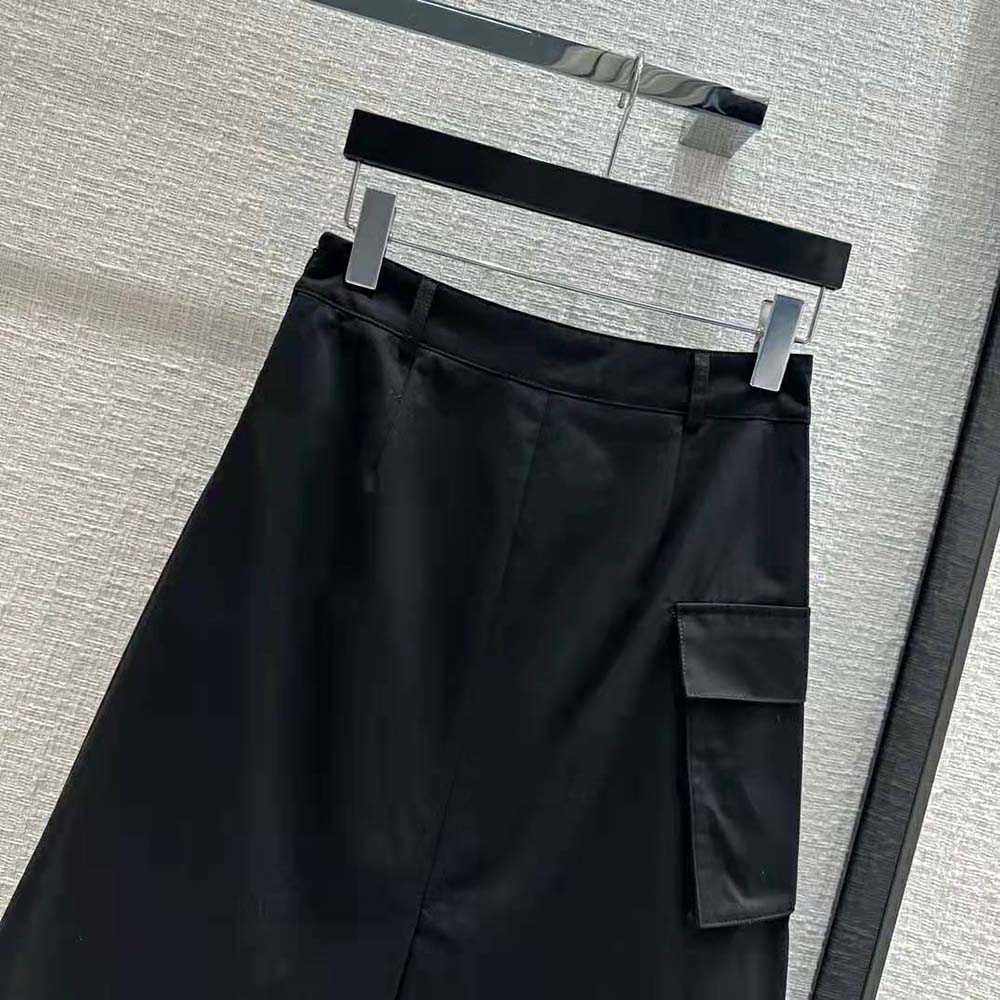 Prada Women Technical Canvas Skirt - image 4