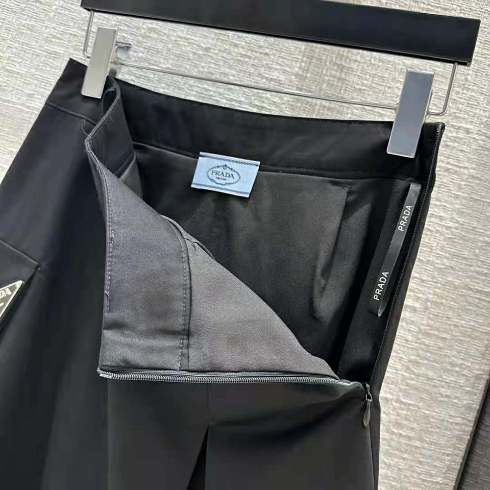 Prada Women Technical Canvas Skirt - image 8