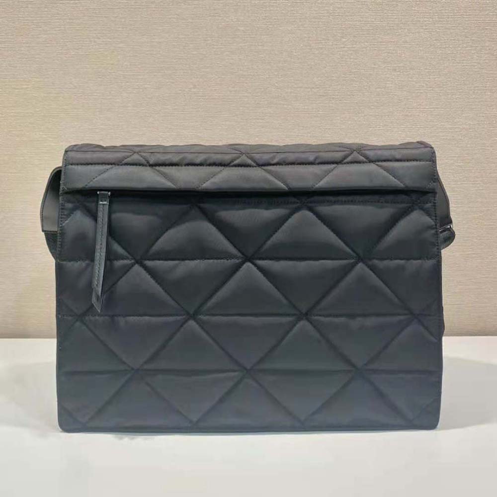 Side angle showing adjustable strap on Prada Women Shoulder Bag