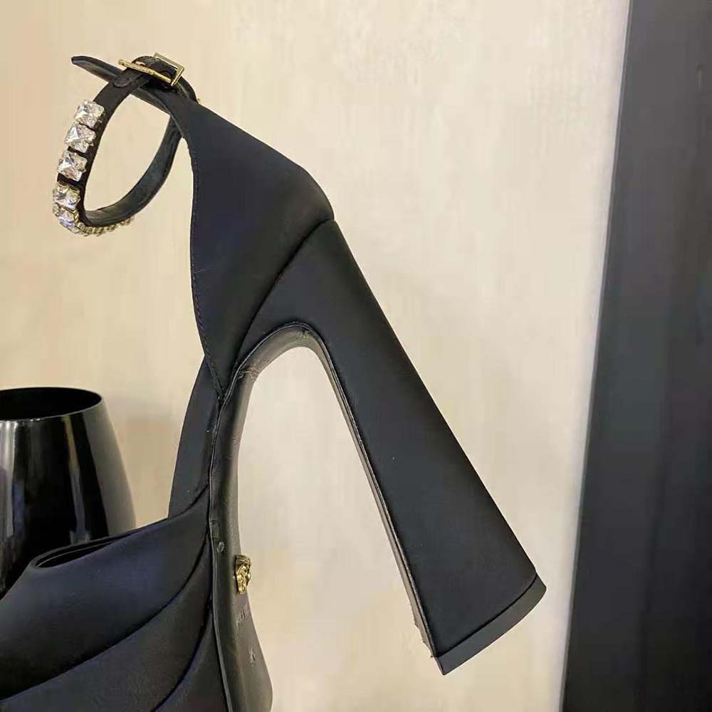 Versace Women Aevitas Pointy Platform Pumps in 16cm Heel Height - image 8
