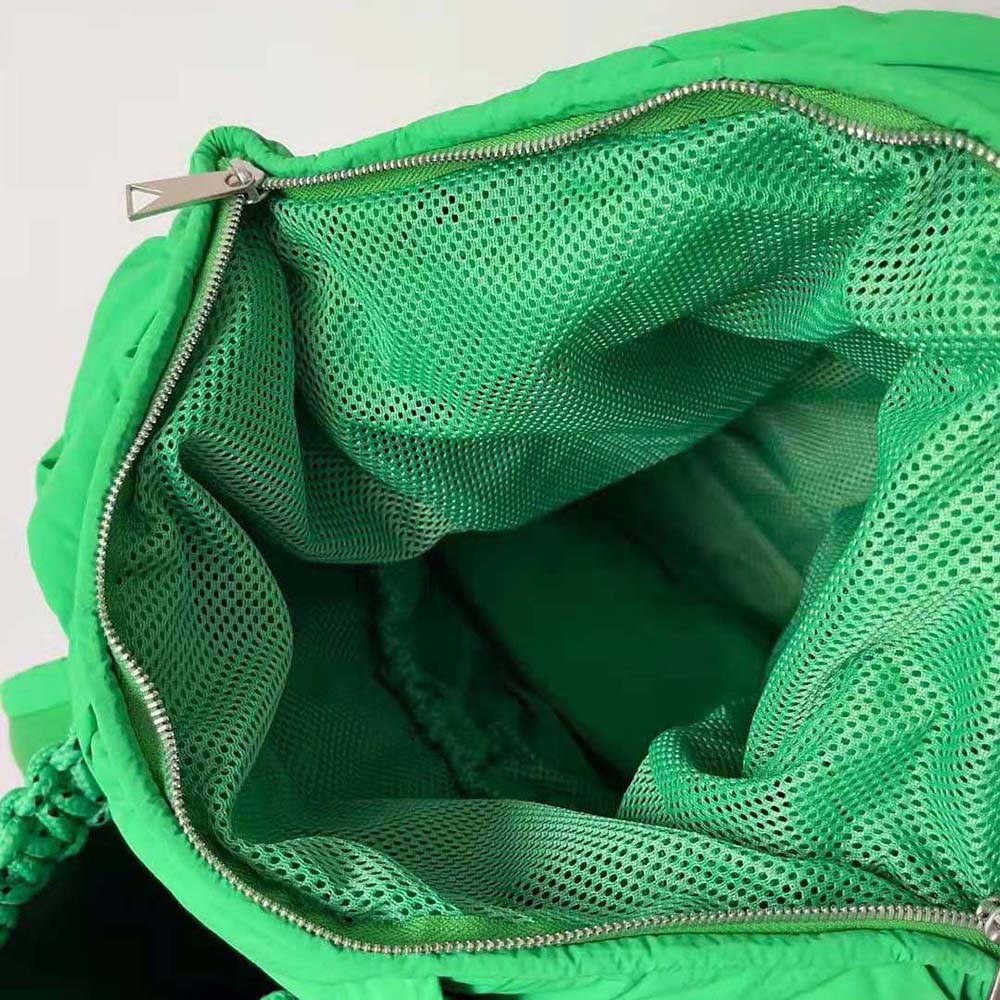 Bottega Veneta Men Padded Tech Cassette Backpack-Green - image 7