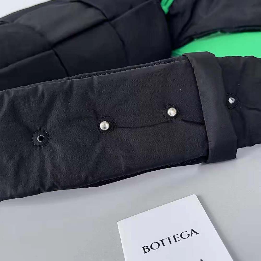 Bottega Veneta Men Padded Tech Cassette Medium Padded Intreccio Nylon Crossbody Bag-Black - image 7