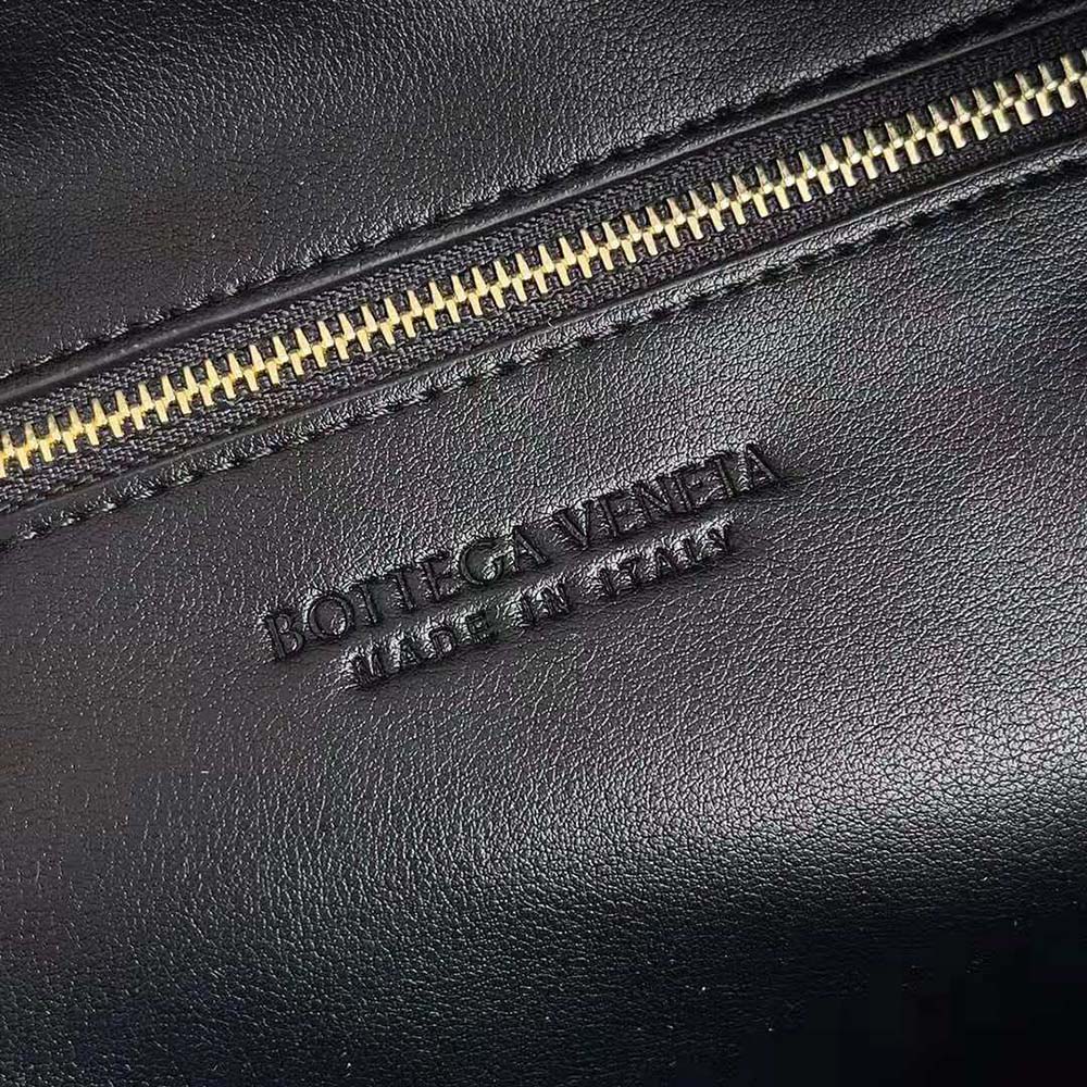 Bottega Veneta Women Small Jodie Intrecciato Leather Shoulder Bag-Black - image 10