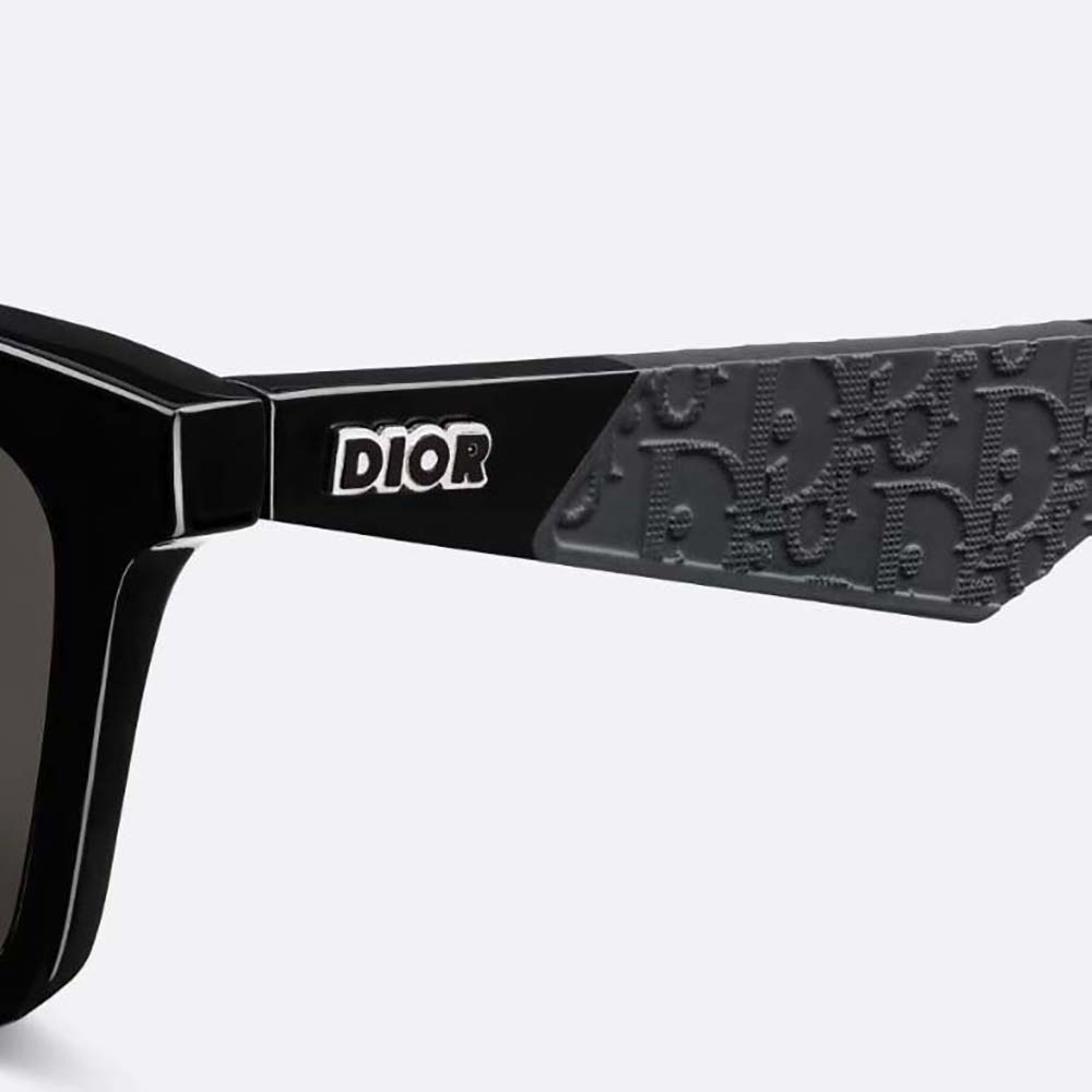 Dior Men DiorB27 S1I Black Rectangular Sunglasses - image 4