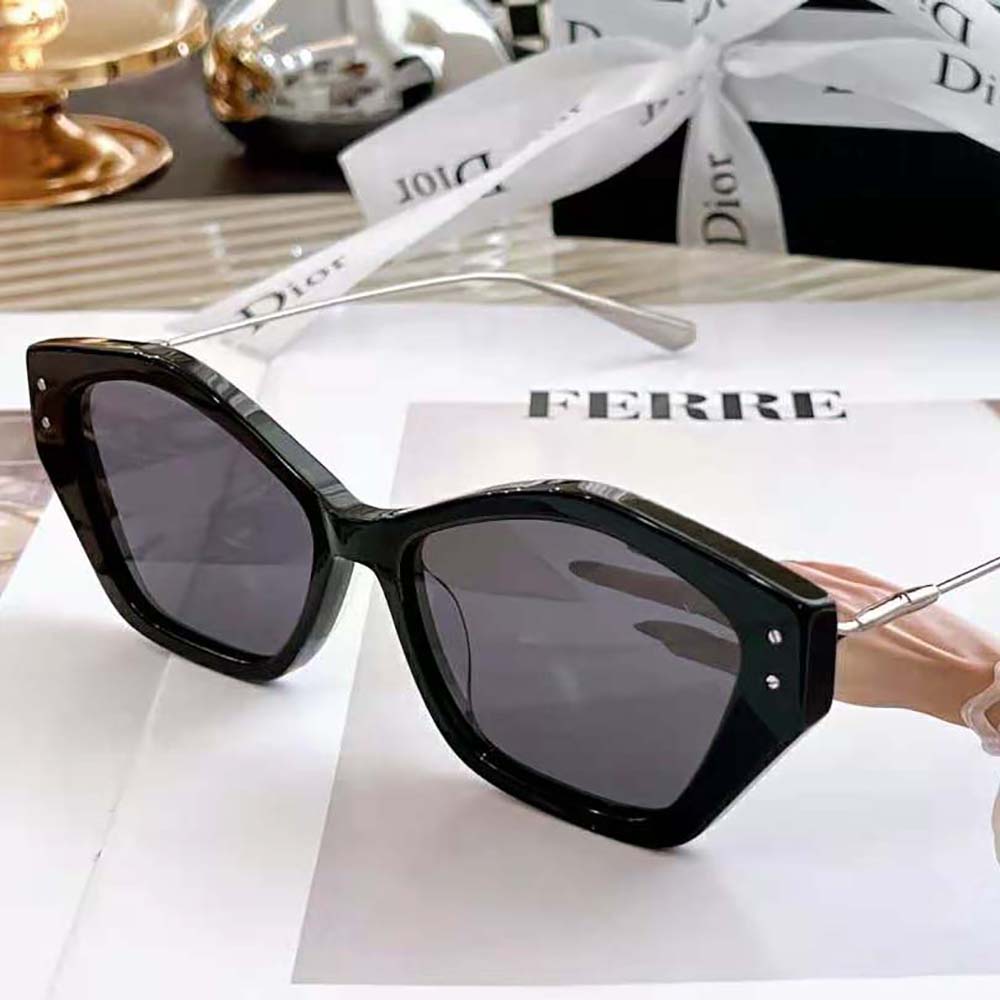 Dior Men MissDior S1U Gunmetal Mirrored Butterfly Sunglasses - image 4