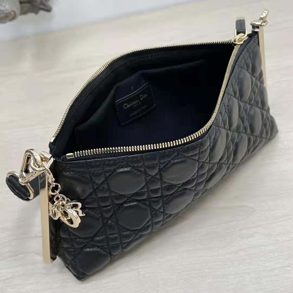 Dior Women Club Bag Black Cannage Lambskin - image 6