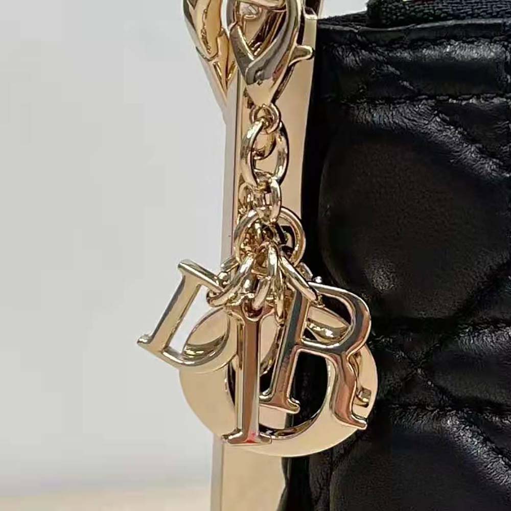 Dior Women Club Bag Black Cannage Lambskin - image 7